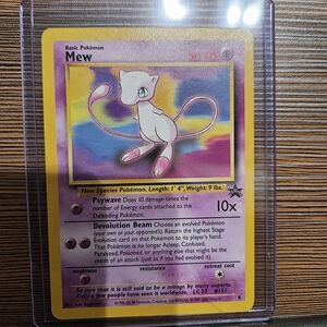 Pokemon Mew Card